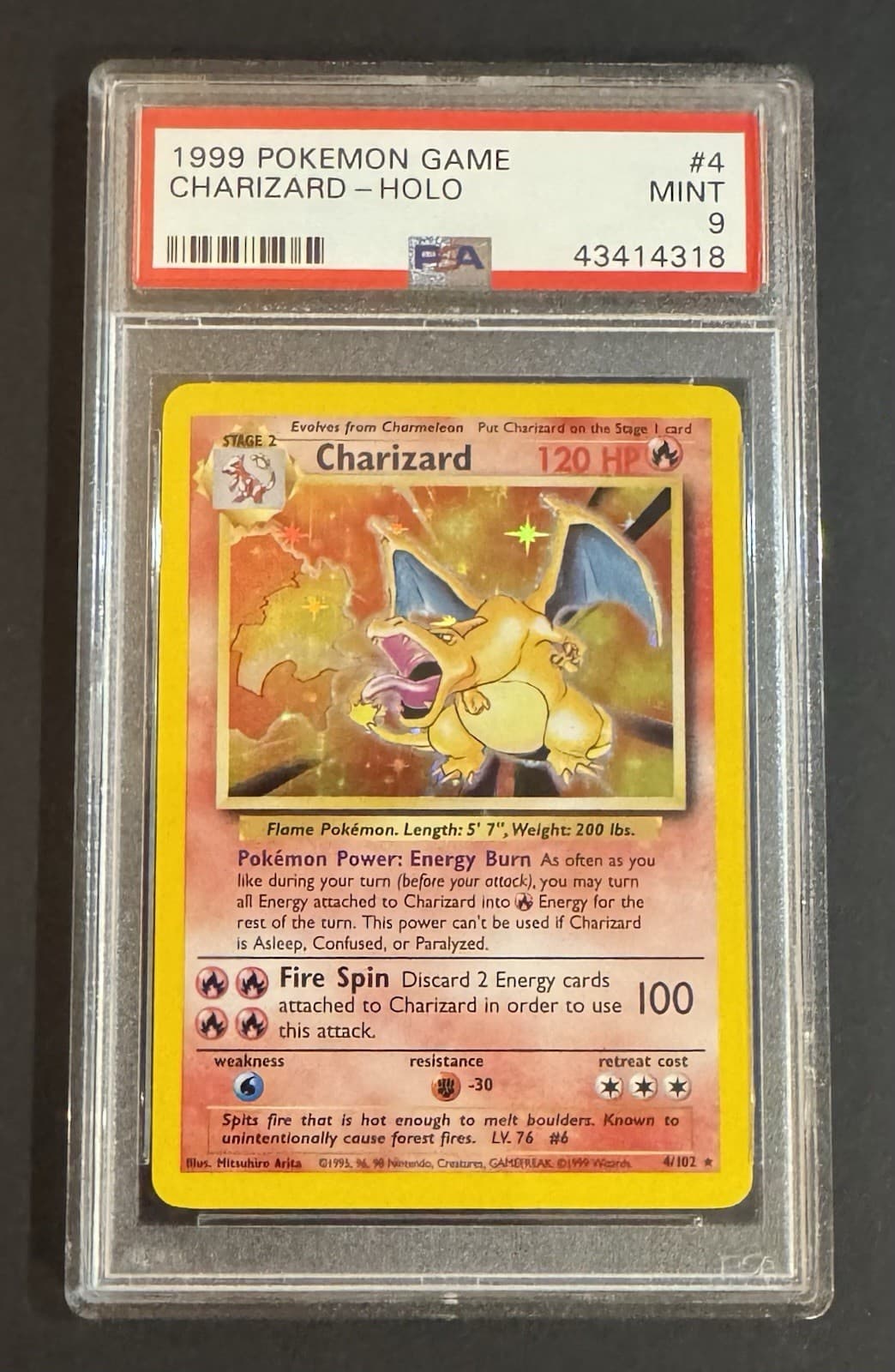 1999 Base Set Charizard