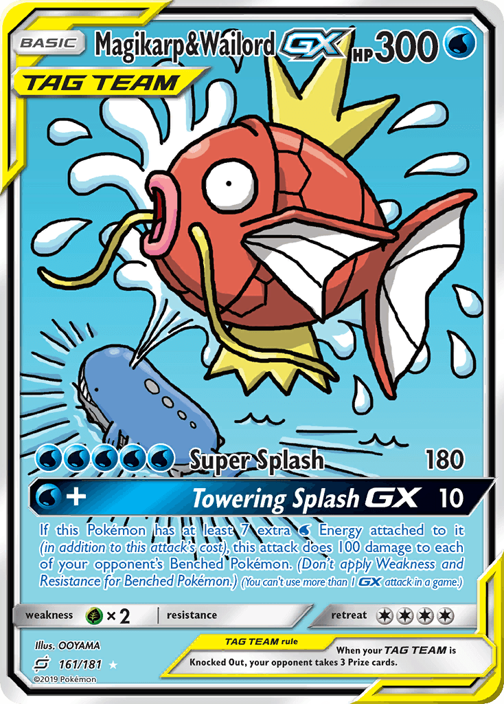 2019 Team Up Magikarp & Wailord-GX