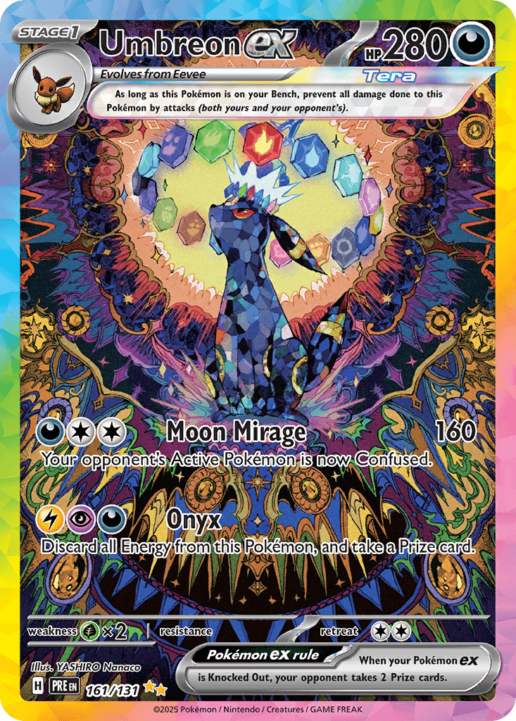 2025 Prismatic Evolutions Umbreon ex