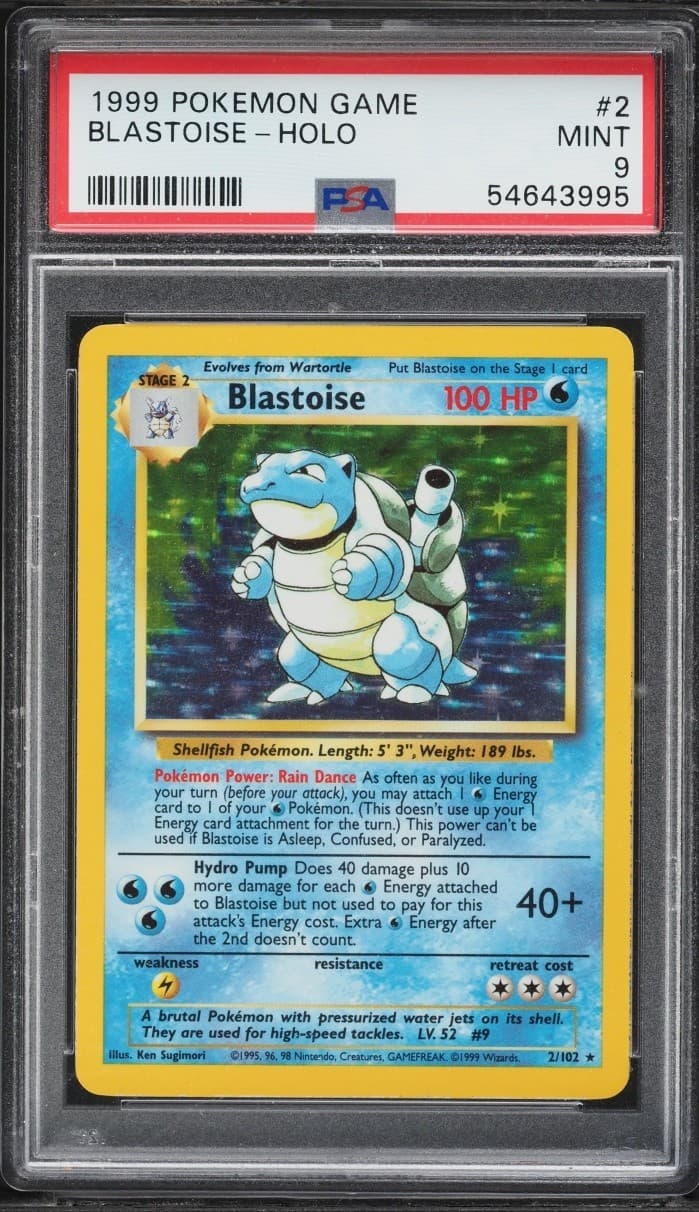 1999 Base Set Blastoise