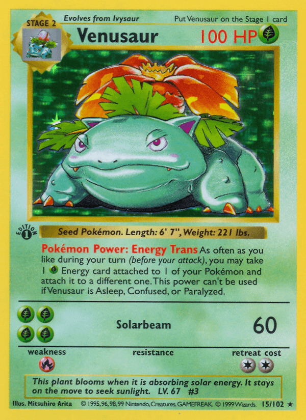 1999 Base Venusaur