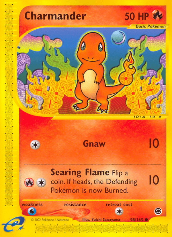 2002 Expedition Base Set Charmander