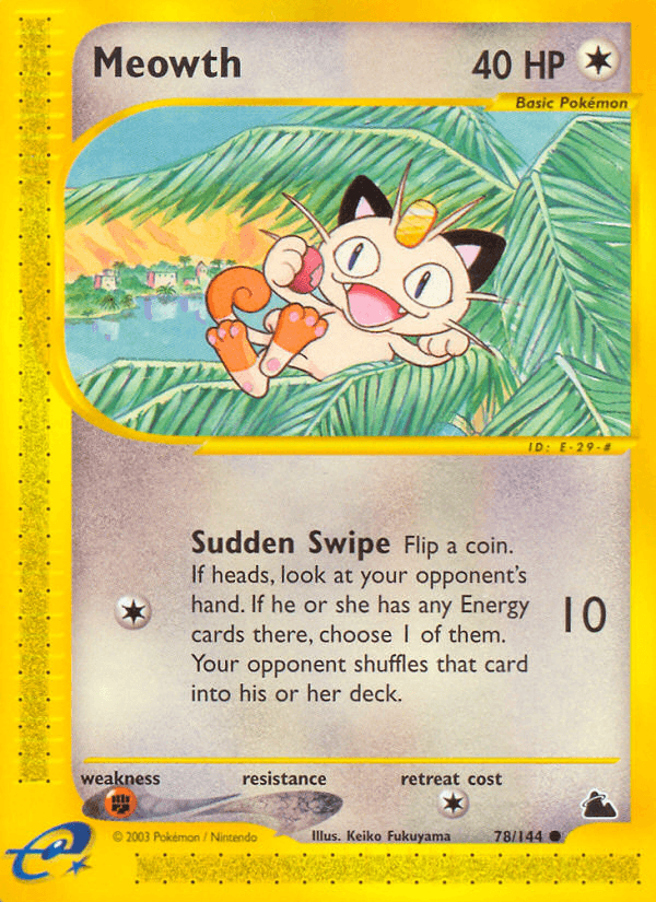 2003 Skyridge Meowth