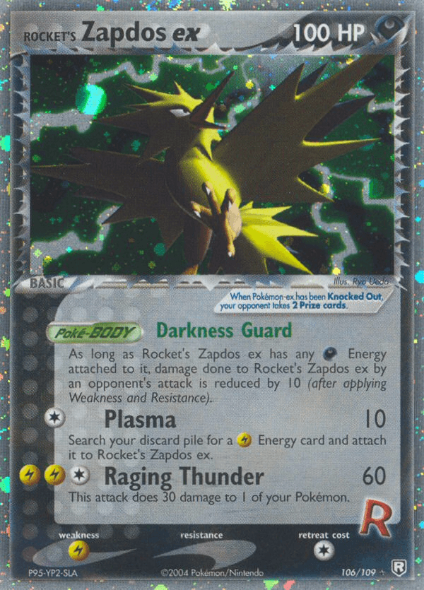 2004 Team Rocket Returns Rocket's Zapdos ex