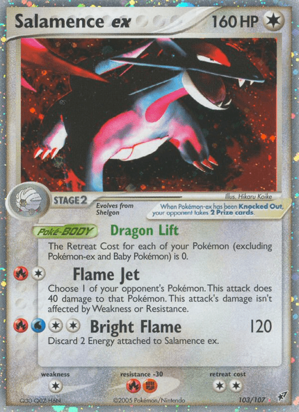 2005 Deoxys Salamence ex