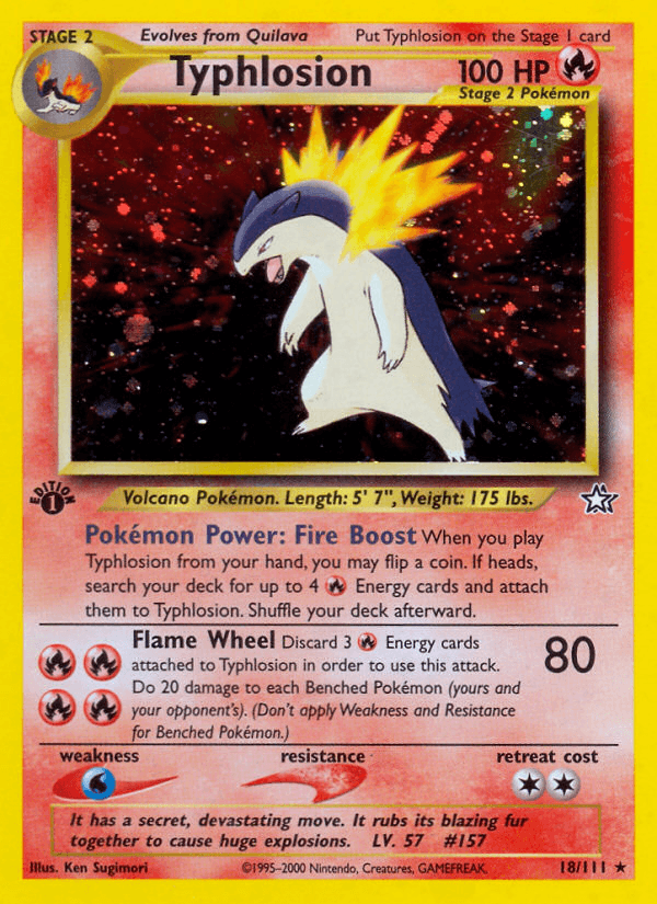 2000 Neo Genesis Typhlosion