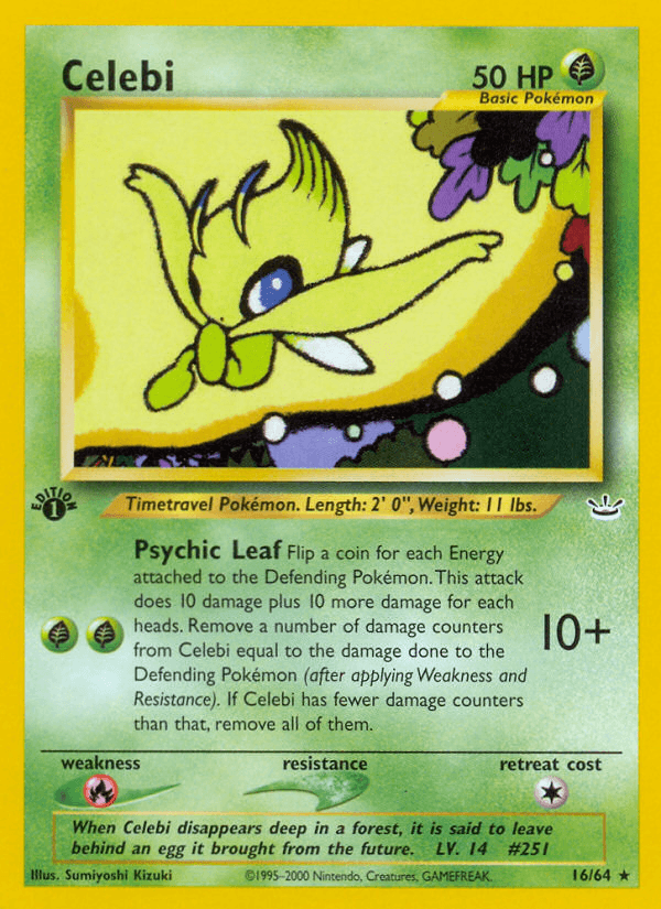 2001 Neo Revelation Celebi