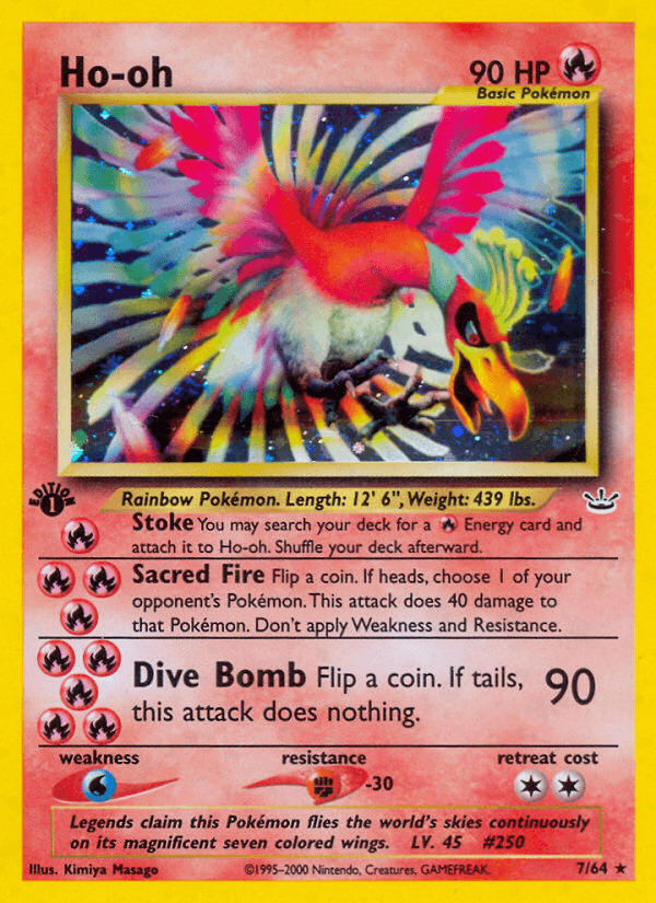 2001 Neo Revelation Ho-oh