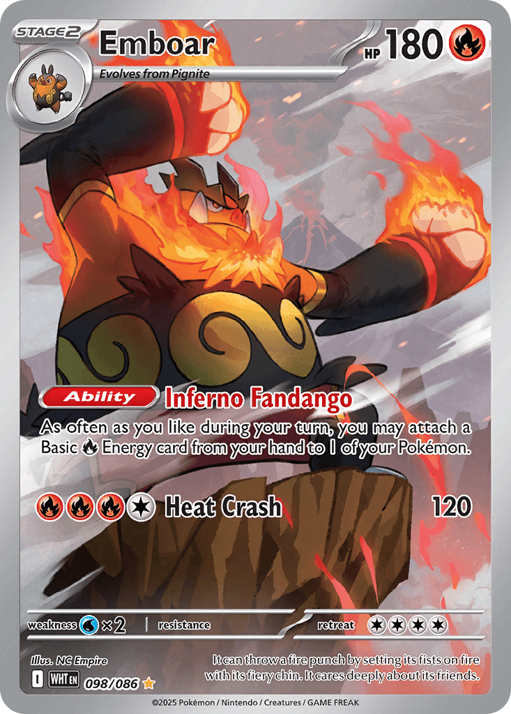 2025 White Flare Emboar