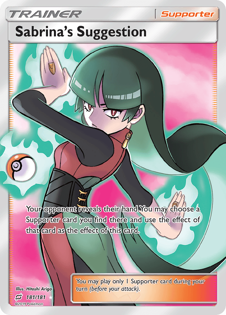 2019 Team Up Sabrina's Suggestion