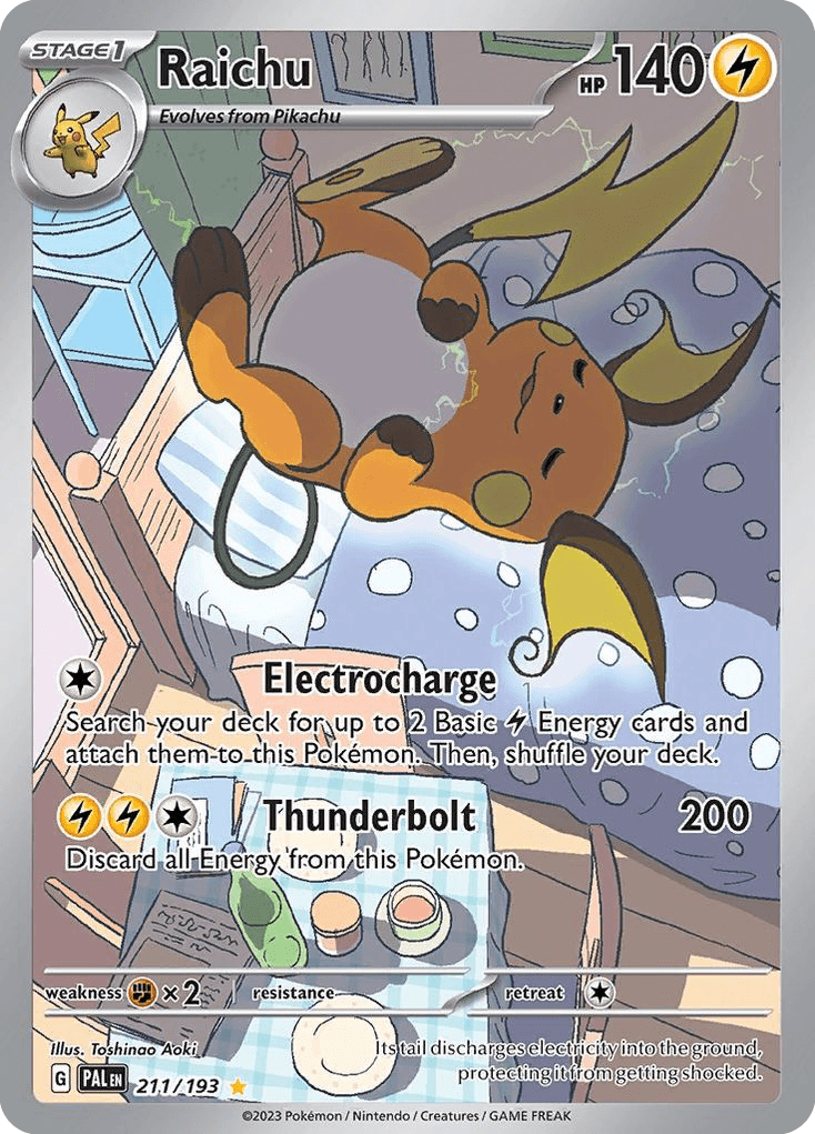 2023 Paldea Evolved Raichu