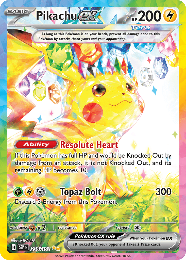 2024 Surging Sparks Pikachu ex