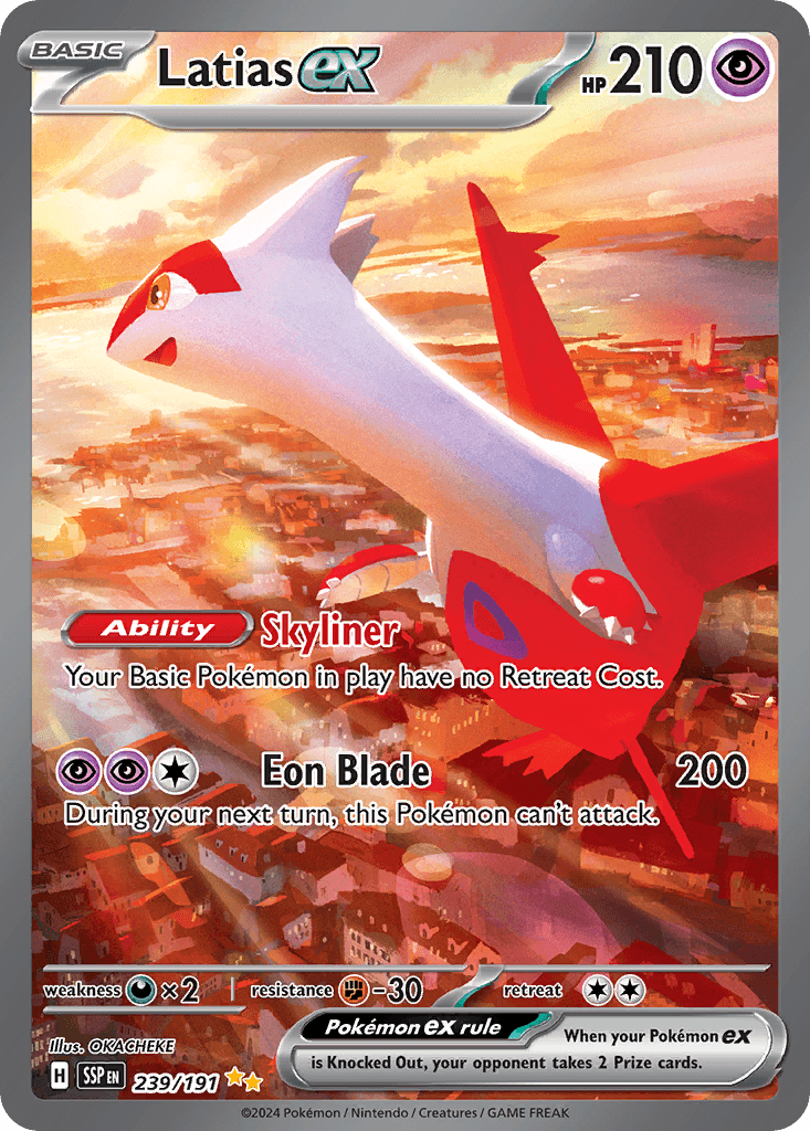 2024 Surging Sparks Latias ex